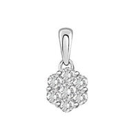 Thumbnail for LADIES PENDANT 1/4 CT ROUND DIAMOND 14K WHITE GOLD
