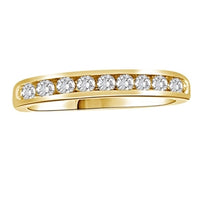 Thumbnail for LADIES BAND 1/3 CT ROUND DIAMOND 14K ROSE GOLD