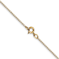 Thumbnail for 14k .42 mm Carded Curb Chain