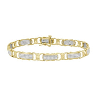 Thumbnail for LADIES BRACELET 3/4 CT ROUND DIAMOND 10K YELLOW GOLD