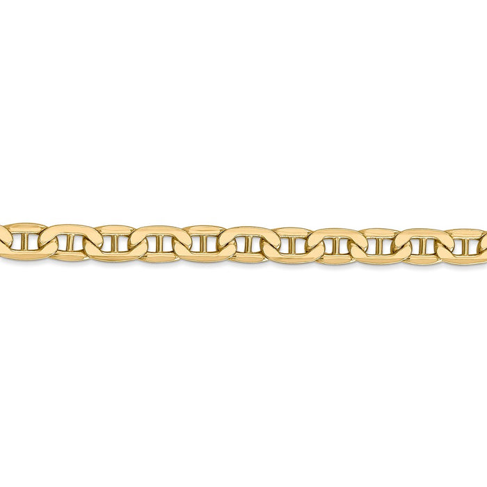 14k 5.5mm Semi-Solid Anchor Chain