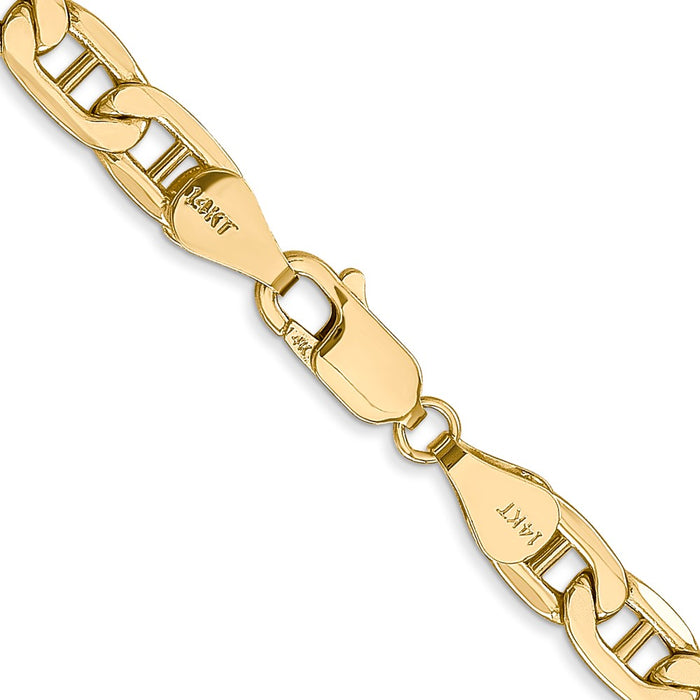 14k 5.5mm Semi-Solid Anchor Chain