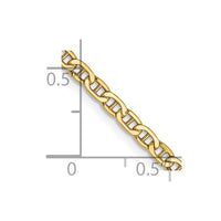 Thumbnail for 14k 2.4mm Semi-Solid Anchor Chain