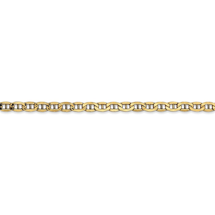 14k 3.2mm Semi-Solid Anchor Chain