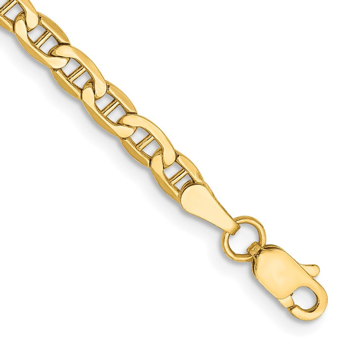 14k 3.2mm Semi-Solid Anchor Chain