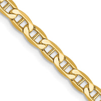 Thumbnail for 14k 3.2mm Semi-Solid Anchor Chain