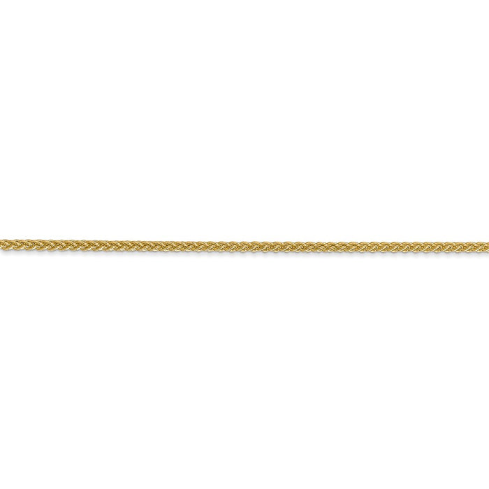 14k 1.55mm Semi-Solid Wheat Chain