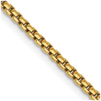 Thumbnail for 14k 1.75mm Semi-Solid Round Box Chain