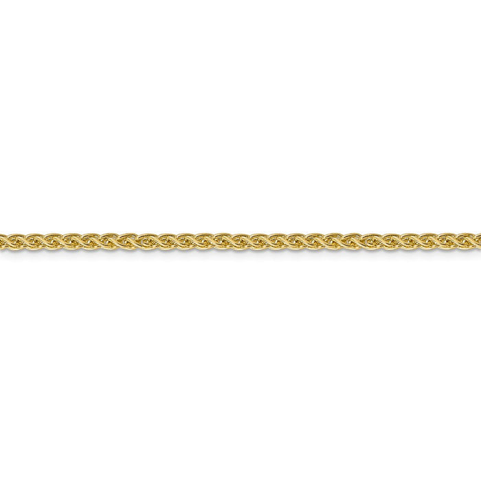 14k 2.75mm Semi-solid Wheat Chain