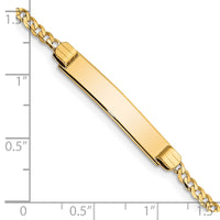 Thumbnail for 14k Children's Curb Link ID Bracelet
