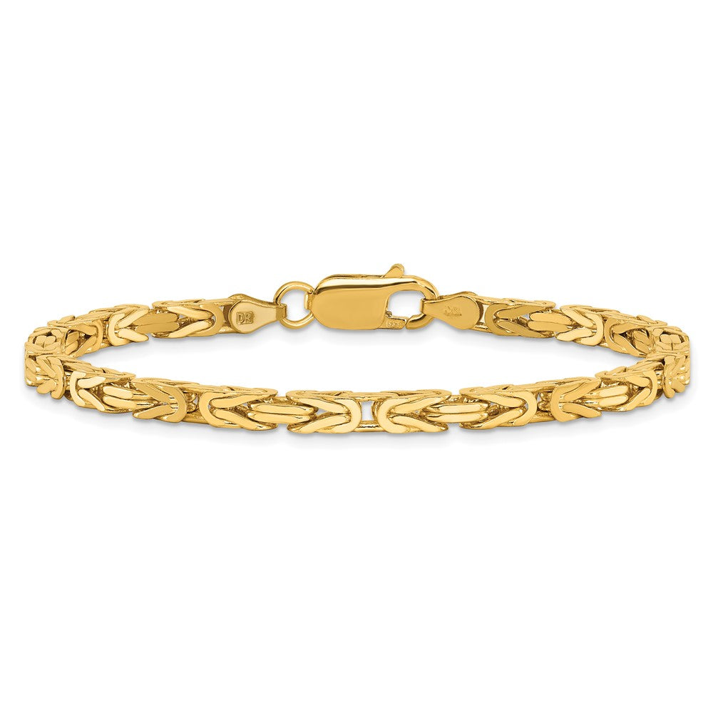 14k 3.25mm Byzantine Chain