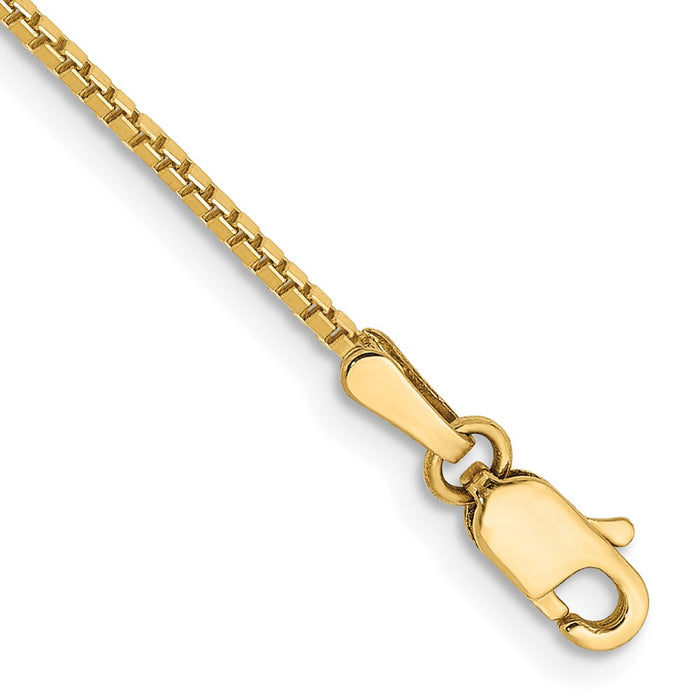 14k 1.1mm Box Chain