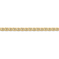 Thumbnail for 14k 3mm Concave Anchor Chain