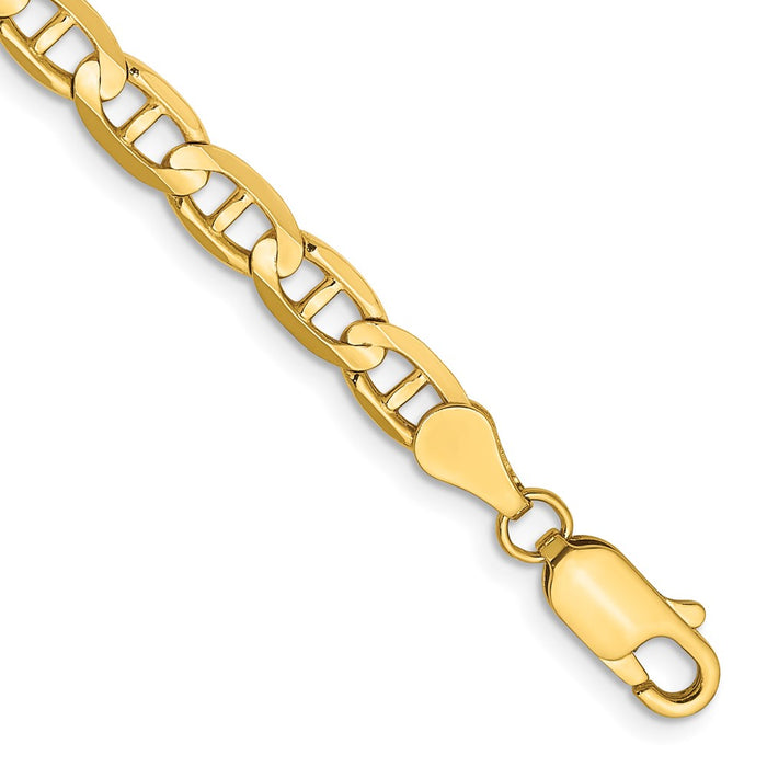 14k 4.5mm Concave Anchor Chain