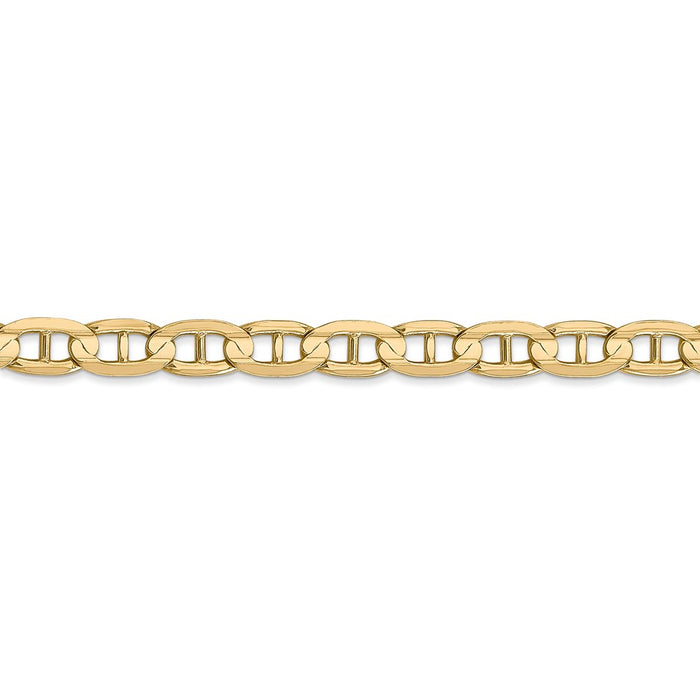 14k 5.25mm Concave Anchor Chain