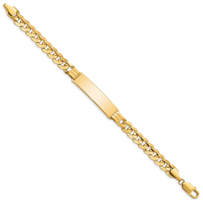 14k Curb ID Bracelet