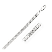 Thumbnail for 5.8mm 14k White Gold Solid Miami Cuban Chain