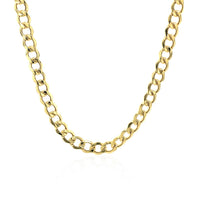 Thumbnail for 4.4mm 14k Yellow Gold Curb Chain
