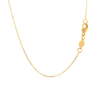Thumbnail for 14k Yellow Gold Script LOVE Necklace