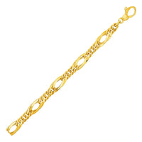 Thumbnail for Twisted Oval Chain Bracelet in 14k Yellow Gold