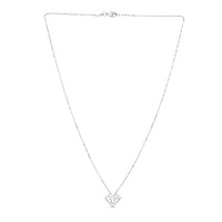 Thumbnail for Diamond Symbol Pendant in 14k White Gold