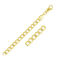 Thumbnail for 5.3mm 10k Yellow Gold Curb Chain