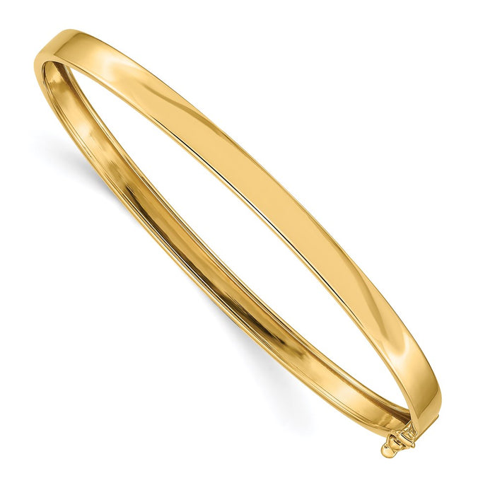 14K Flexible Hinged Bangle Bracelet