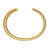 Thumbnail for 14k 47mm Polished Cuff Bangle