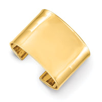 Thumbnail for 14k 47mm Polished Cuff Bangle