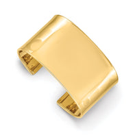 Thumbnail for 14K 37mm Polished Cuff Bangle