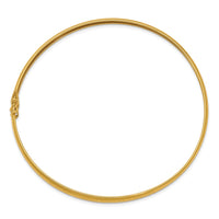 Thumbnail for 14K Yellow Gold Polished D/C Flexible Bangle