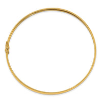Thumbnail for 14K Yellow Gold Polished Flexible Bangle