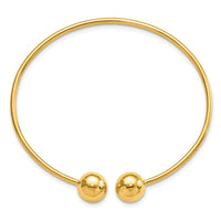 Thumbnail for 14K Polished Flexible Bangle