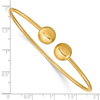 Thumbnail for 14K Polished Flexible Bangle