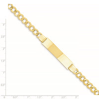 Thumbnail for 14k Semi-Solid Curb Link 5.9mm ID Bracelet