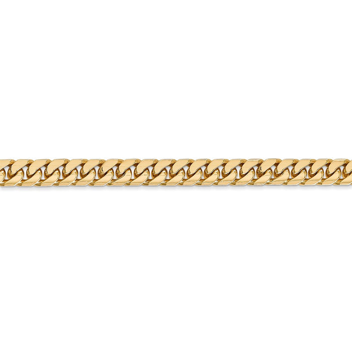 14k 5mm Solid Miami Cuban Chain