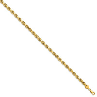 Thumbnail for 14k 5.5mm Semi-solid D/C Rope Chain