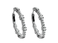 Thumbnail for Oval Shape (Shared Prong) Hoop