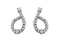Thumbnail for PEAR SHAPE HOOPS PUSH ON/OFF