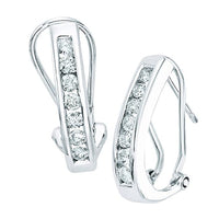 Thumbnail for ROUND CHANNEL EARRINGS