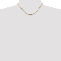 Thumbnail for 14k 1.8mm Extra-Light D/C Rope Chain