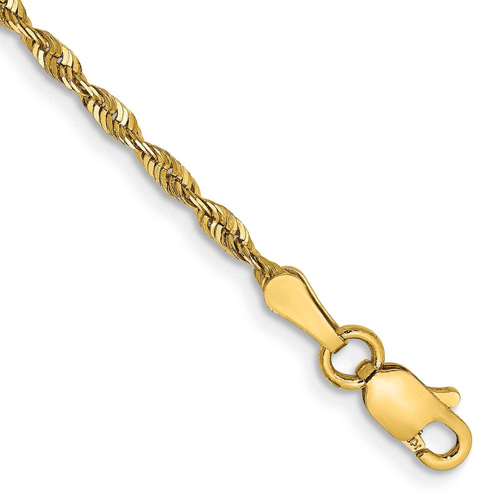 14k 2.0mm Extra-Light D/C Rope Chain