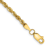 Thumbnail for 14k 2.75mm Extra-Light D/C Rope Chain