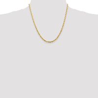 Thumbnail for 14k 4mm Extra-Light D/C Rope Chain