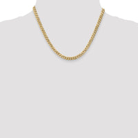 Thumbnail for 14k 5.75mm Flat Beveled Curb Chain