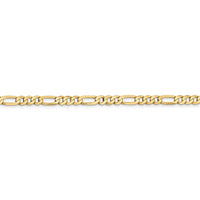 Thumbnail for 14k 4.75mm Flat Figaro Chain