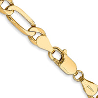 Thumbnail for 14k 5.25mm Flat Figaro Chain