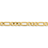 Thumbnail for 14k 6.25mm Flat Figaro Chain