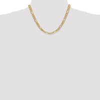 Thumbnail for 14k 6.25mm Flat Figaro Chain