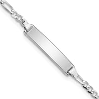 Thumbnail for 14k WG Figaro Link ID Bracelet